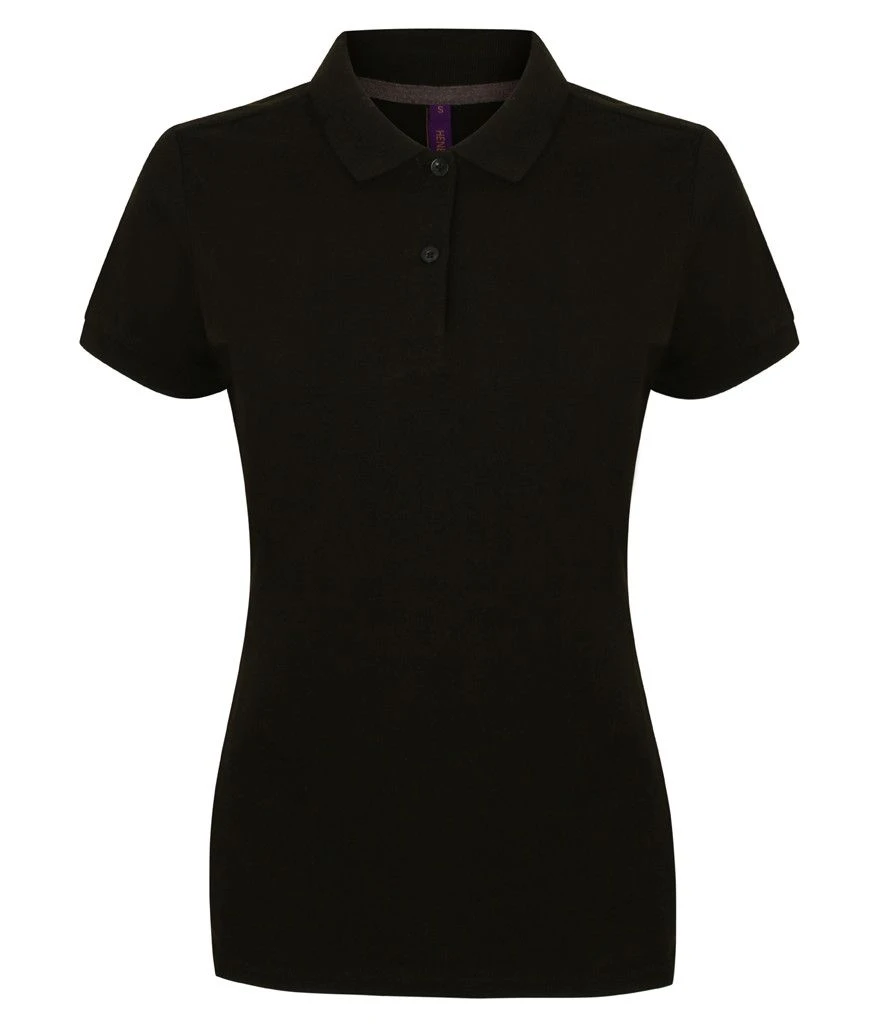 Henbury Ladies Modern Fit Cotton Piqué Polo Shirt 20 Henbury Ladies Modern Fit Cotton Piqué Polo Shirt - Image 18