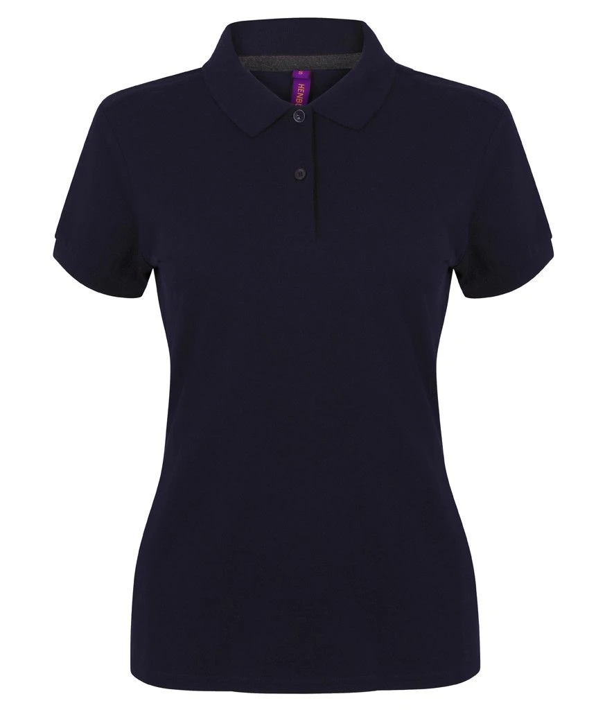 Henbury Ladies Modern Fit Cotton Piqué Polo Shirt 6 Henbury Ladies Modern Fit Cotton Piqué Polo Shirt - Image 4