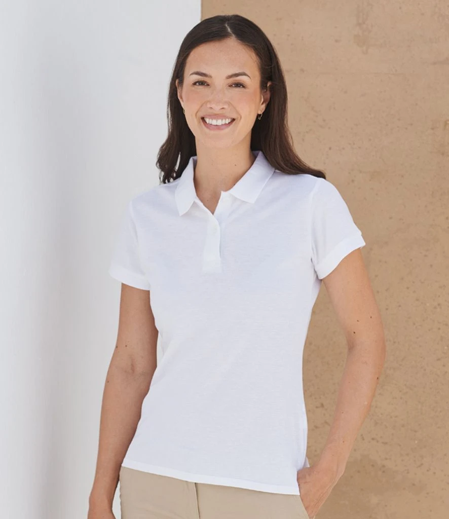 Henbury Ladies Modern Fit Cotton Piqué Polo Shirt 13 Henbury Ladies Modern Fit Cotton Piqué Polo Shirt - Image 11
