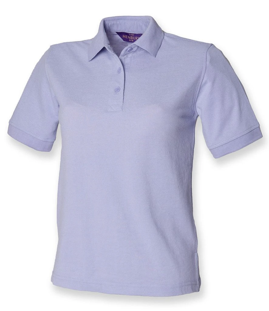 Henbury Ladies PolyCotton Piqué Polo Shirt 11 Henbury Ladies PolyCotton Piqué Polo Shirt - Image 9