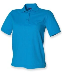Henbury Ladies PolyCotton Piqué Polo Shirt 26 Henbury Ladies PolyCotton Piqué Polo Shirt -XAMAX h401 sap front