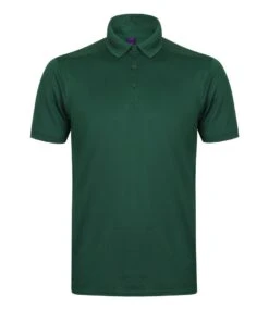 Henbury Slim Fit Stretch Microfine Piqué Polo Shirt -XAMAX h460 bot front