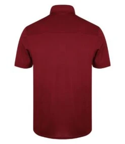 Henbury Slim Fit Stretch Microfine Piqué Polo Shirt -XAMAX h460 bur back 1
