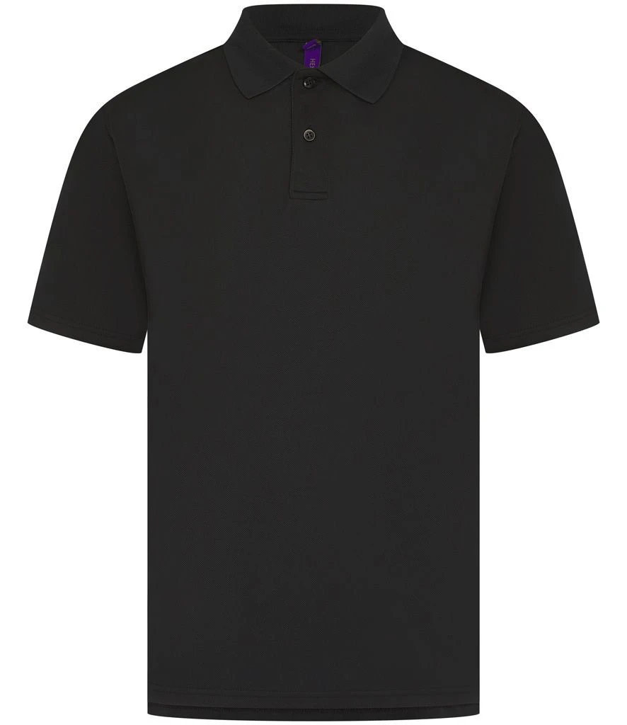 Henbury Coolplus Wicking Piqué Polo Shirt 3 Henbury Coolplus Wicking Piqué Polo Shirt