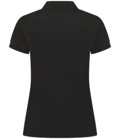 Henbury Ladies Coolplus Wicking Piqué Polo Shirt -XAMAX h476 blk back