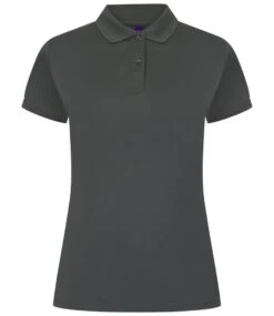 Henbury Ladies Coolplus Wicking Piqué Polo Shirt -XAMAX h476 chr front