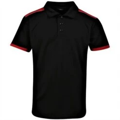 BEHRENS Heritage Polo Top -XAMAX her polo blkred 1 4