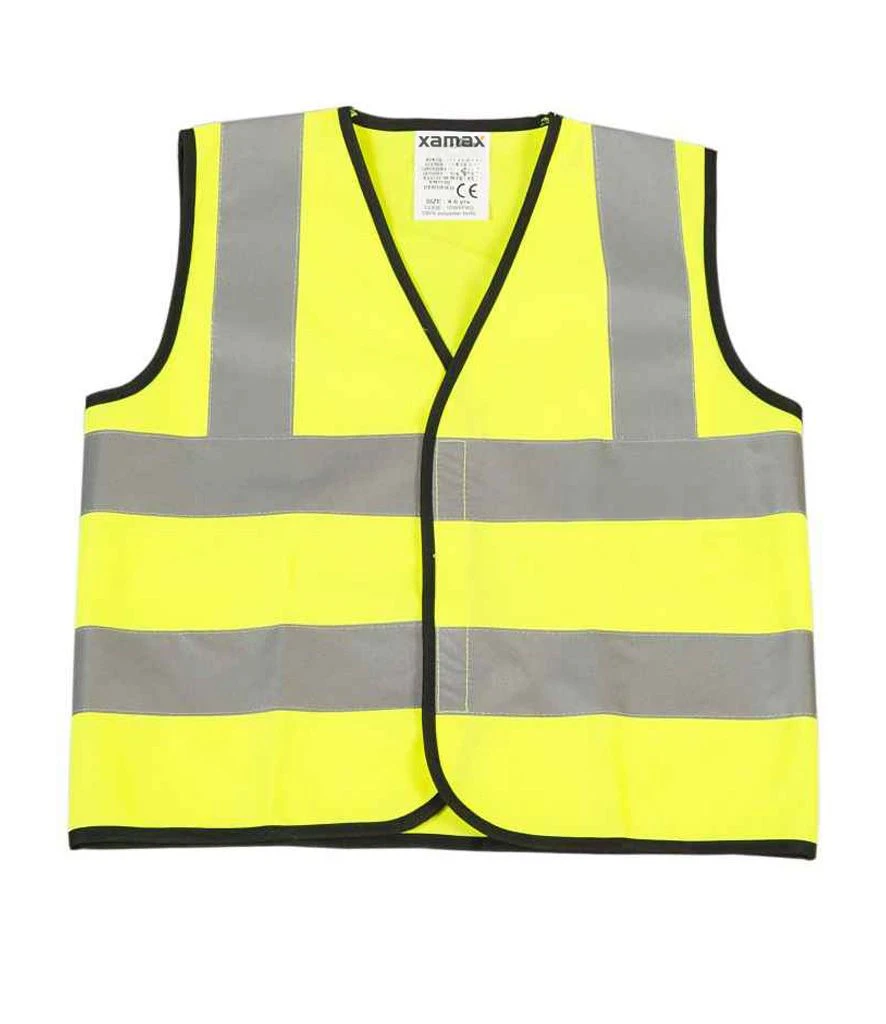 XAMAX® Hi Vis Essentials Hi Vis Vest 4 XAMAX® Hi Vis Essentials Hi Vis Vest - Image 2