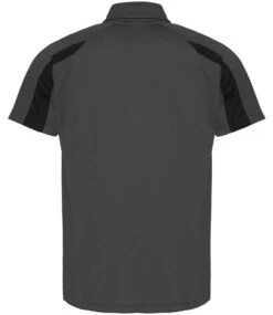 Just Cool AWDis Cool Contrast Polo Shirt -XAMAX jc043 ch 2fjb back 1