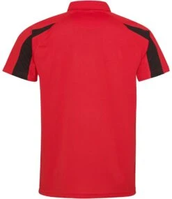 Just Cool AWDis Cool Contrast Polo Shirt -XAMAX jc043 fr 2fjb back 1