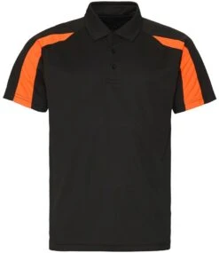 Just Cool AWDis Cool Contrast Polo Shirt -XAMAX jc043 jb 2feo front 2