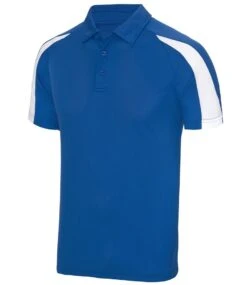 Just Cool AWDis Cool Contrast Polo Shirt -XAMAX jc043 ry 2faw front 2