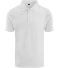 Just Polos AWDis Stretch Piqué Polo Shirt 30 Just Polos AWDis Stretch Piqué Polo Shirt -XAMAX jp002 whi front
