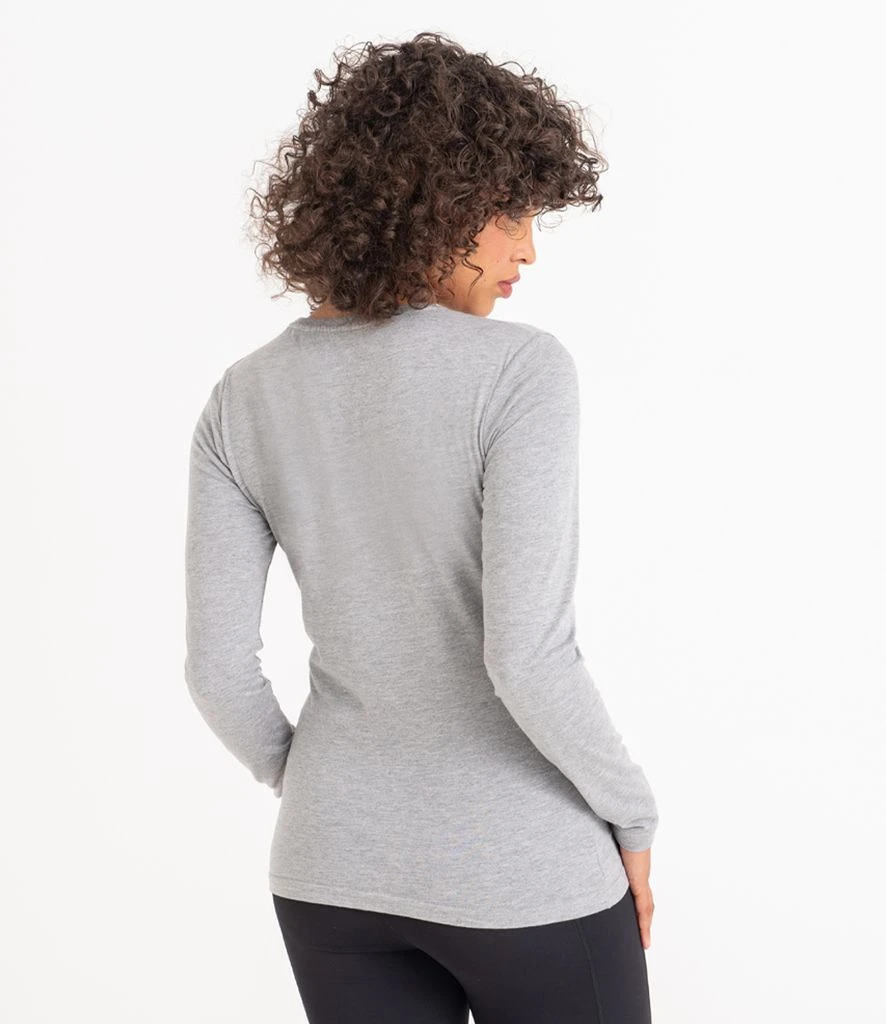 Just Ts AWDis Ladies Long Sleeve Tri-blend T Shirt 10 Just Ts AWDis Ladies Long Sleeve Tri-blend T Shirt - Image 8