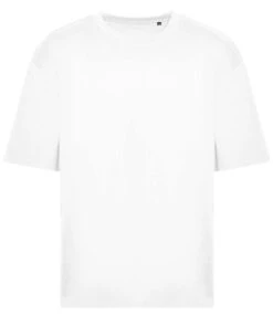 Just Ts AWDis Unisex Oversize 100 T Shirt 40 Just Ts AWDis Unisex Oversize 100 T Shirt -XAMAX jt009 whi front 1