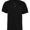 Kustom Kit Classic Fit Workwear Superwash® 60 Polo -XAMAX k400 blk front 1