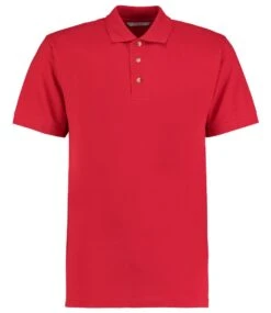 Kustom Kit Classic Fit Workwear Superwash® 60 Polo -XAMAX k400 red front 1