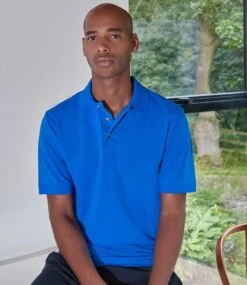 Kustom Kit Classic Fit Workwear Superwash® 60 Polo -XAMAX k400 roy model 1 hero