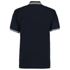 Kustom Kit Classic Fit Tipped Collar Polo -XAMAX k409 nv 2fwh back