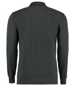 Kustom Kit Long Sleeve PolyCotton Piqué Polo Shirt -XAMAX k430 gph back