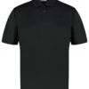 Kustom Kit Regular Fit Cooltex® Plus Premium Pique Polo 2 Kustom Kit Regular Fit Cooltex® Plus Premium Pique Polo -XAMAX k444 blk front 1