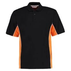 Kustom Kit Classic Fit Track Polo 25 Kustom Kit Classic Fit Track Polo -XAMAX k475 bk 2for front