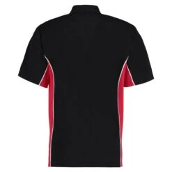 Kustom Kit Classic Fit Track Polo 24 Kustom Kit Classic Fit Track Polo -XAMAX k475 bk 2frd back