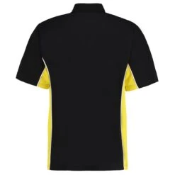 Kustom Kit Classic Fit Track Polo 30 Kustom Kit Classic Fit Track Polo -XAMAX k475 bk 2fyl back