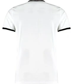 Kustom Kit Fashion Fit Ringer Tee 28 Kustom Kit Fashion Fit Ringer Tee -XAMAX k508 wh 2fbk back