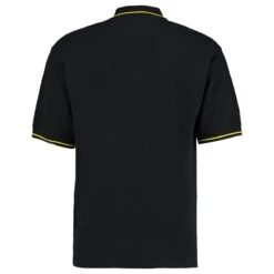 Kustom Kit Classic Fit St Mellion Polo Shirt -XAMAX k606 bk 2fyl back