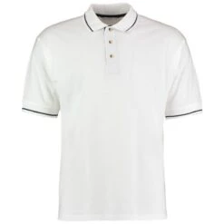Kustom Kit Classic Fit St Mellion Polo Shirt -XAMAX k606 wh 2fnv front
