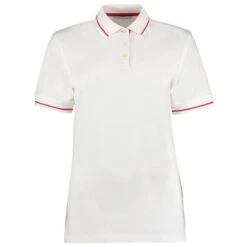 Kustom Kit Classic Fit St Mellion Polo -XAMAX k706 wh 2frd front