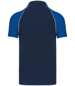 Kariban Baseball Cotton Piqué Polo Shirt -XAMAX kb226 nv 2fry back