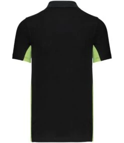 Kariban Flag PolyCotton Piqué Polo Shirt -XAMAX kb232 bk 2flm back