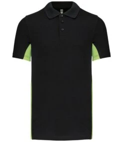 Kariban Flag PolyCotton Piqué Polo Shirt -XAMAX kb232 bk 2flm front 2