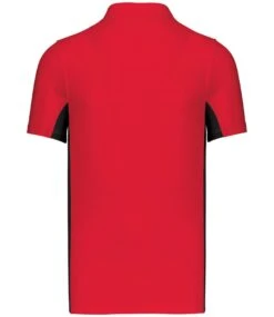 Kariban Flag PolyCotton Piqué Polo Shirt -XAMAX kb232 rd 2fbk back