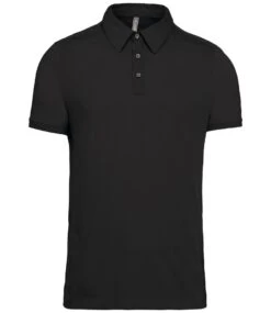 Kariban Jersey Polo Shirt 41 Kariban Jersey Polo Shirt -XAMAX kb262 blk front 3