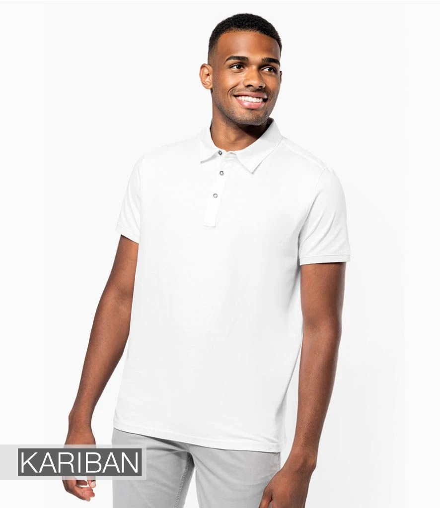 Kariban Jersey Polo Shirt 15 Kariban Jersey Polo Shirt - Image 13