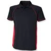 Finden + Hales Performance Panel Polo Shirt -XAMAX lv310 bk 2frd front
