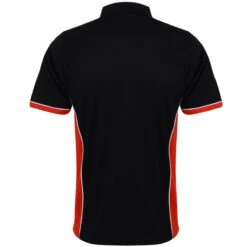 Finden + Hales Contrast Panel Polo Shirt 36 Finden + Hales Contrast Panel Polo Shirt -XAMAX lv355 bk 2frd back 2