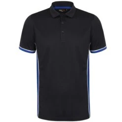 Finden + Hales Contrast Panel Polo Shirt 26 Finden + Hales Contrast Panel Polo Shirt -XAMAX lv355 nv 2fry front