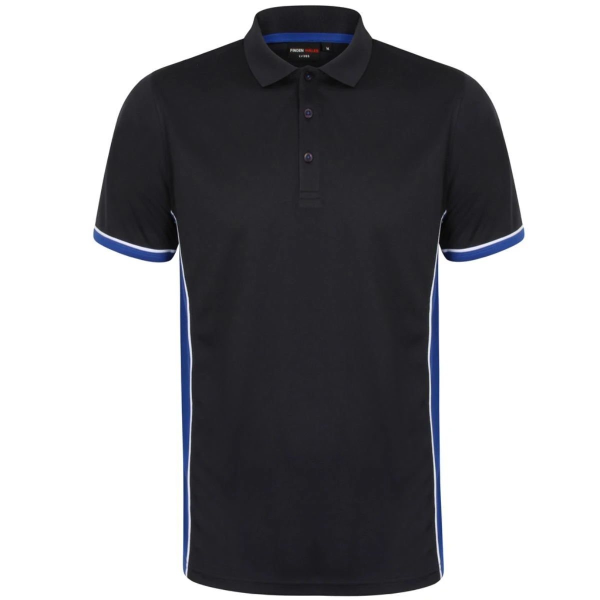 Finden + Hales Contrast Panel Polo Shirt 7 Finden + Hales Contrast Panel Polo Shirt - Image 5