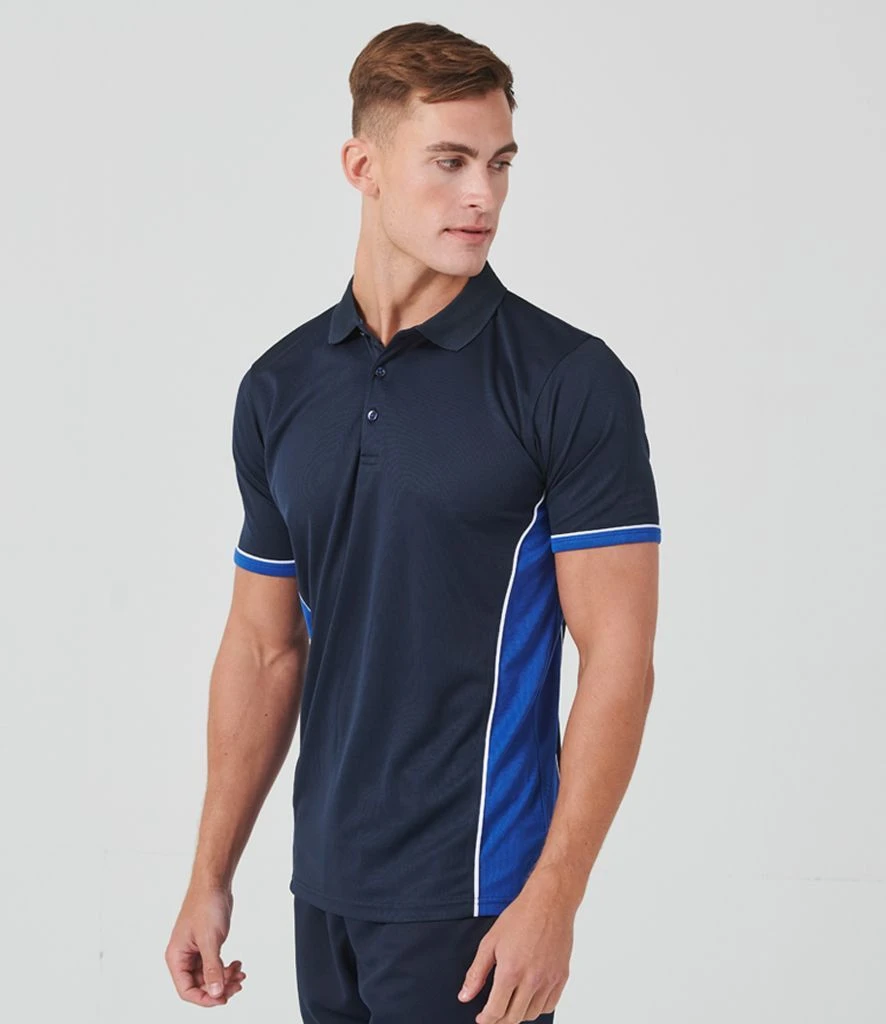Finden + Hales Contrast Panel Polo Shirt 10 Finden + Hales Contrast Panel Polo Shirt - Image 8