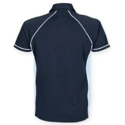 Finden + Hales Performance Piped Polo Shirt -XAMAX lv370 n 2fs 2fw back 2