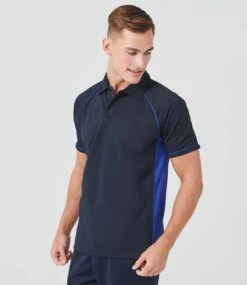 Finden + Hales Performance Piped Polo Shirt -XAMAX lv370 nv ry model 1 1 7