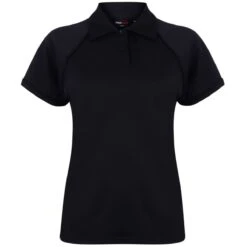 Finden + Hales Ladies Performance Piped Polo Shirt -XAMAX lv371 nv 2fnv front