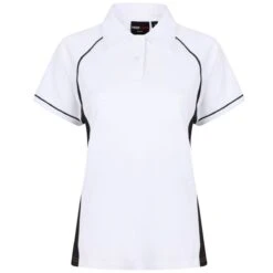Finden + Hales Ladies Performance Piped Polo Shirt -XAMAX lv371 w 2fb 2fb front