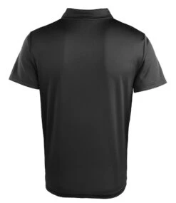 Premier® Premier Coolchecker Stud Piqué Polo Shirt -XAMAX pr612 blk back