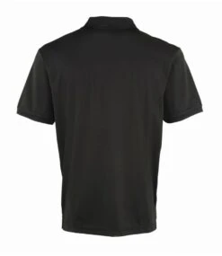 Premier® Premier Coolchecker Piqué Polo Shirt -XAMAX pr615 blk back 1