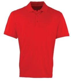 Premier® Premier Coolchecker Piqué Polo Shirt -XAMAX pr615 red front